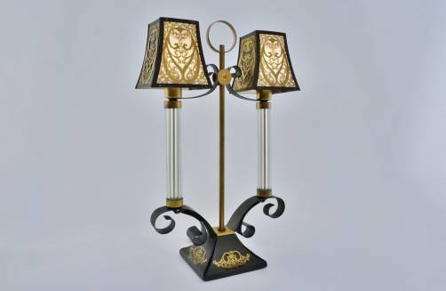 Filigree lamp, Art Deco, 1930`s ca, French